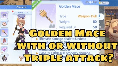 4 slot mace best raganrok|Mace .